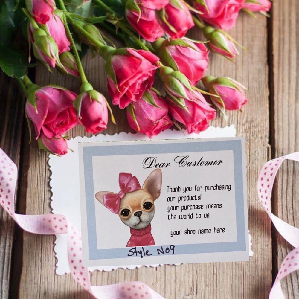 New Thank you cards, Posh seller shipping supplies - Picture 3 of 8